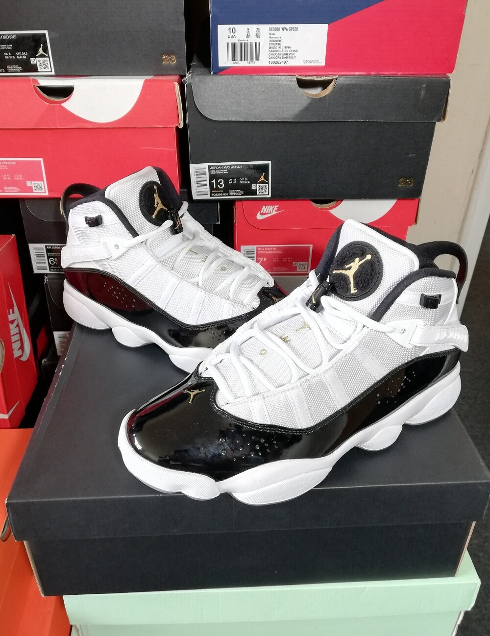 AIR JORDAN 6RINGS "DEFINING MOMENTS" MEN US SIZE 13 NEW IN BOX
